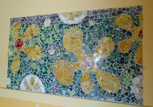 Cool mosaics in the bathrooms too.